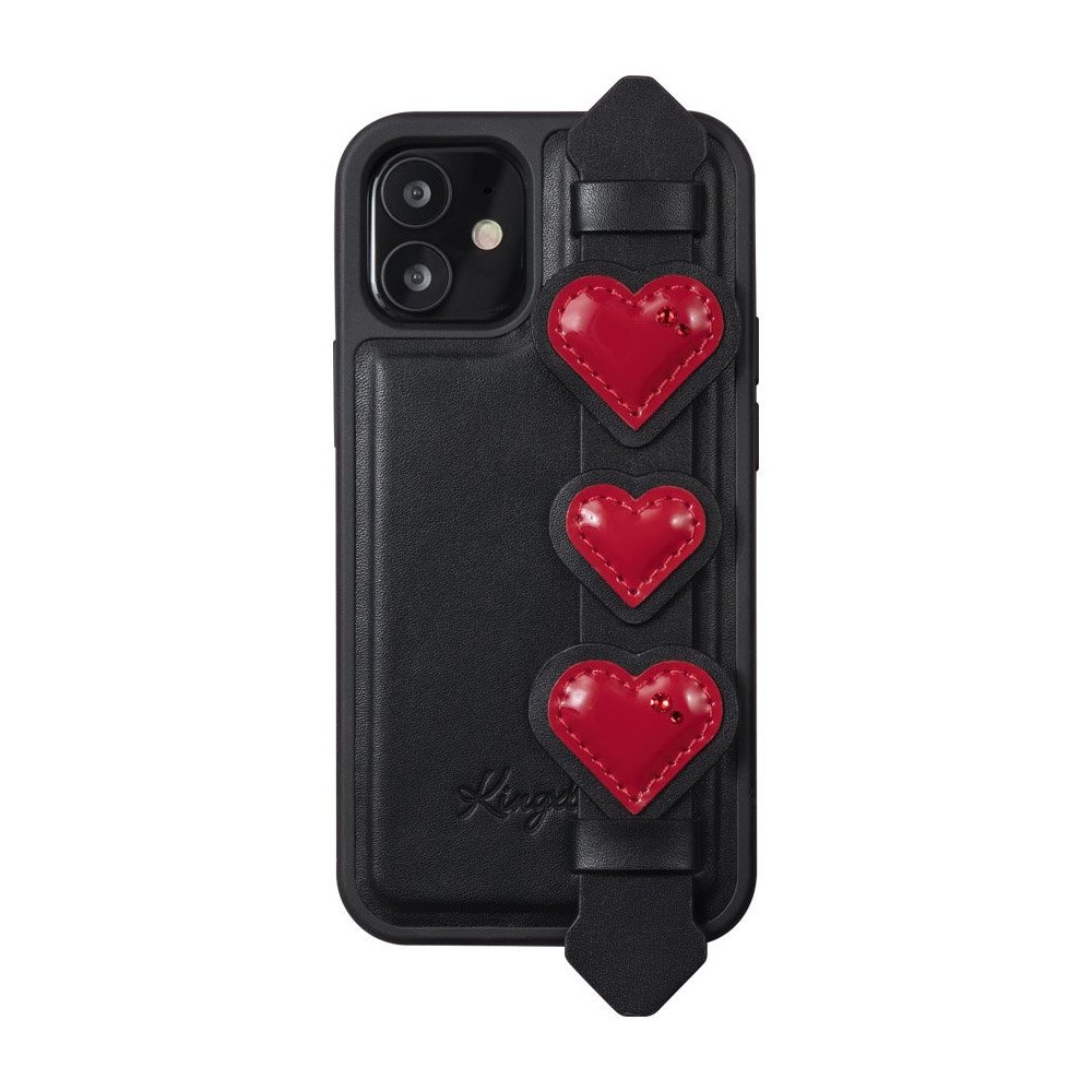 Калъф Kingxbar Sweet Series case Decorated Swarovski crystals iPhone 12 mini black