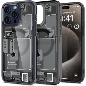 Калъф Spigen Ultra Hybrid Mag Magsafe за iPhone 15 Pro, Zero One Edition