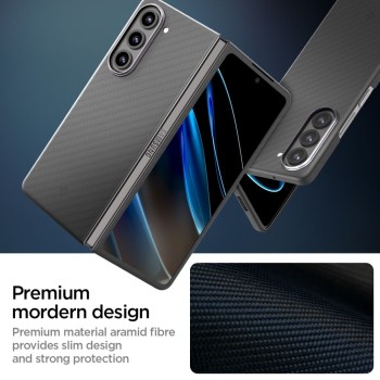 Калъф Spigen Air Skin Pro за Samsung Galaxy Z Fold 5, Black