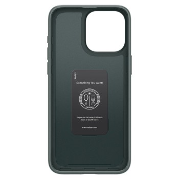 Калъф Spigen Thin Fit за iPhone 15 Pro Max, Abyss Green