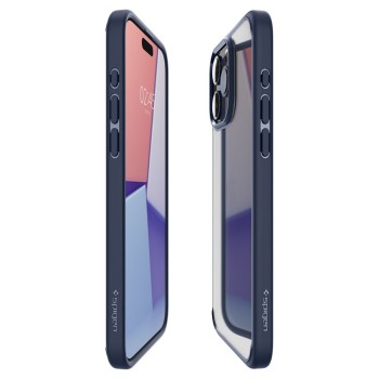 Калъф Spigen Ultra Hybrid за iPhone 15 Pro Max, Navy Blue