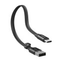 Кабел Baseus Nimble Flat USB / USB C 2A 0,23M, Черен