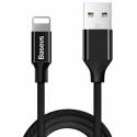 Кабел Baseus Yiven USB / Lightning 1,8M, Черен