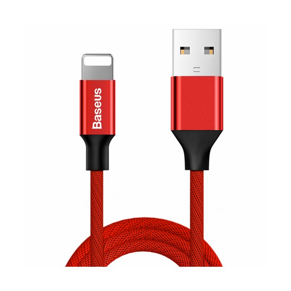 Кабел Baseus Yiven USB / Lightning 1,8M, Червен