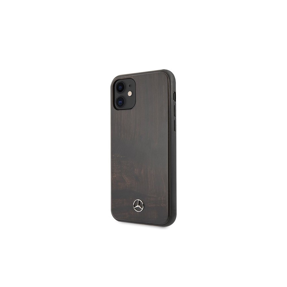 Калъф Mercedes MEHCN61VWOBR iPhone 11 Wood Line Rosewood
