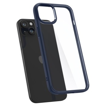 Калъф Spigen Ultra Hybrid за iPhone 15, Navy Blue