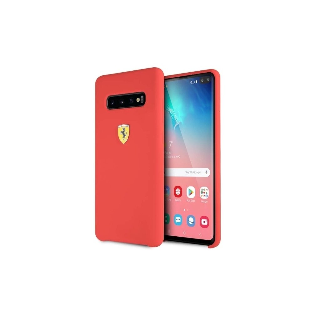 Калъф Ferrari Hardcase FESSIHCS10RE Samsung  S10 Silicone