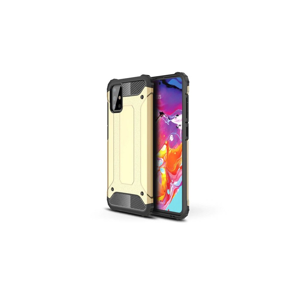 Калъф Hybrid Armor Case за Samsung Galaxy A71 golden