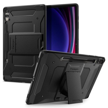 Калъф Spigen Tough Armor ”Pro” за Samsung Galaxy Tab S9+ Plus 12.4" X810 / X816B, Black