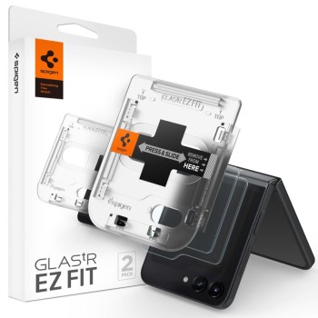 Стъклен Протектор Spigen Glas.TR ”Ez Fit” 2-Pack за Samsung Galaxy Z Flip 5, Clear