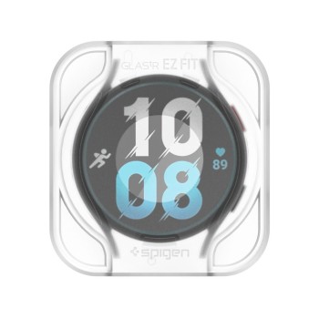 Стъклен протектор Spigen Glas.TR ”Ez-Fit” 2-Pack за Samsung Galaxy Watch 6, 40mm, Clear