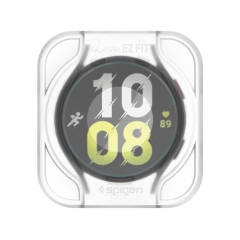 Стъклен протектор Spigen Glas.TR ”Ez-Fit” 2-Pack за Samsung Galaxy Watch 6, 44mm, Clear