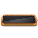 Стъклен протектор Spigen ALM Glass FC, 2-Pack за iPhone 15 Pro Max, Black