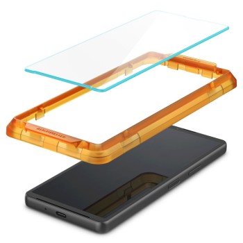 Стъклен протектор Spigen ALM Glas.TR, 2-Pack за Sony Xperia 10 V, Clear