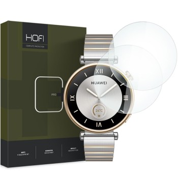 Стъклен протектор Hofi Glass Pro+ 2-Pack за Huawei Watch GT 4, 41mm, Clear