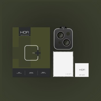 Протектор за камера Hofi Camring Pro+ за iPhone 15 / 15 Plus, Black