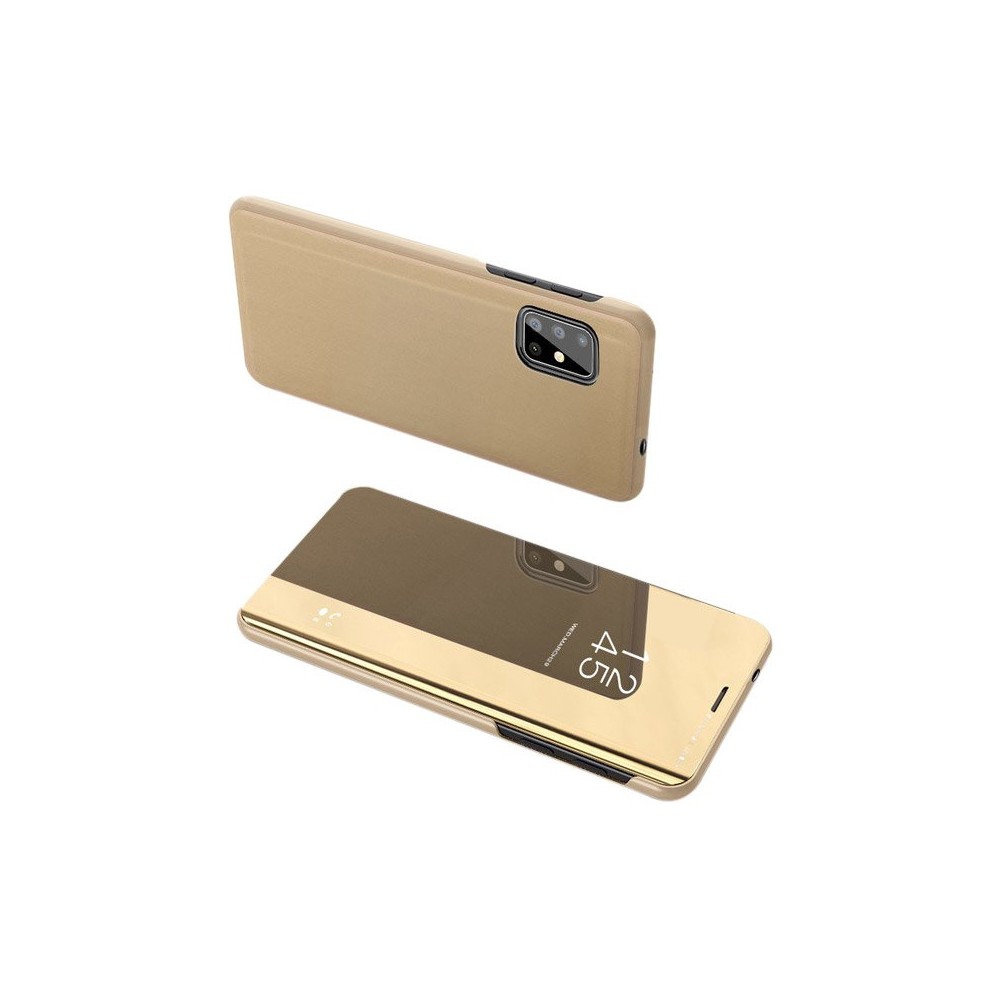 Калъф Clear View за Samsung Galaxy S20 golden