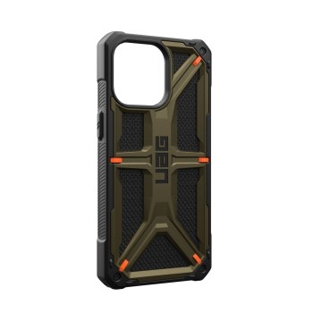 Калъф UAG Monarch за iPhone 15 Pro Max, Kevlar element, Green
