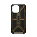 Калъф UAG Monarch за iPhone 15 Pro, Kevlar element, Green