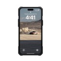 Калъф UAG Monarch за iPhone 15 Plus, Kevlar, Black