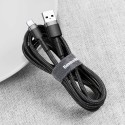 Кабел Baseus Cafule  USB / USB-C QC3.0 3A 0,5M , Сив