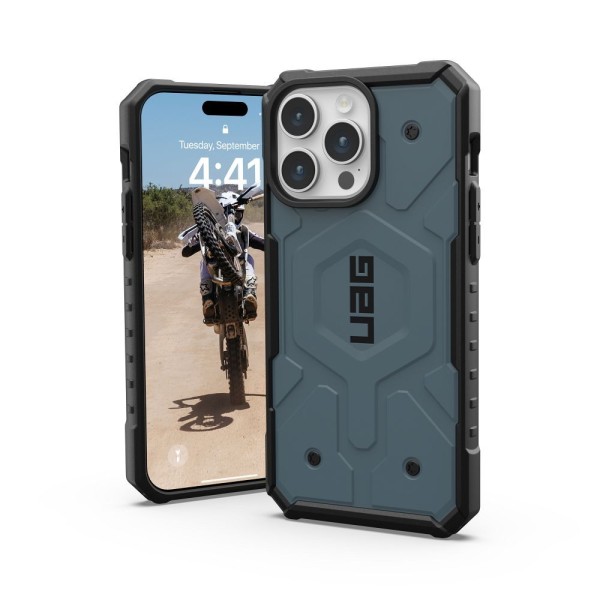 Калъф UAG Pathfinder MagSafe за iPhone 15 Pro Max, Cloud Blue