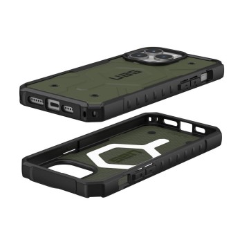 Калъф UAG Pathfinder MagSafe за iPhone 15 Pro, Olive