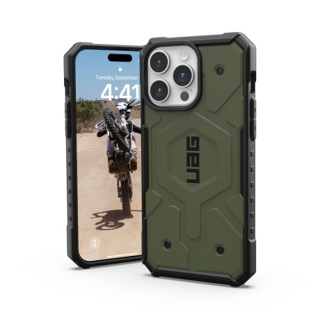 Калъф UAG Pathfinder MagSafe за iPhone 15 Plus, Olive