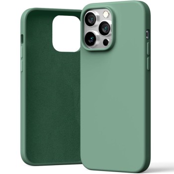 Калъф Mercury Orginal Silicone Series за iPhone 15 Pro Max, Green