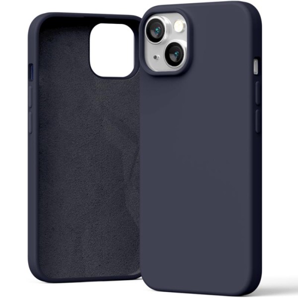 Калъф Mercury Orginal Silicone Series за iPhone 15 Plus, Navy Blue