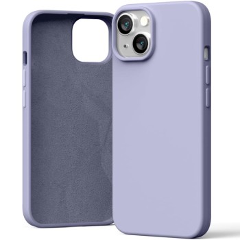 Калъф Mercury Orginal Silicone Series за iPhone 15 Plus, Lavender