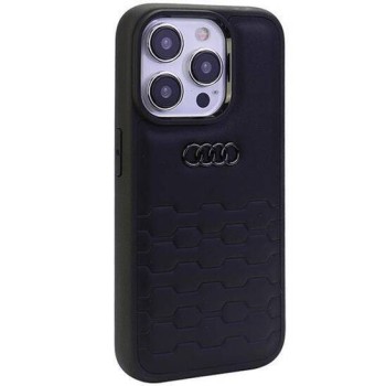 Калъф Audi GT Synthetic Leather За iPhone 15 Pro, Black