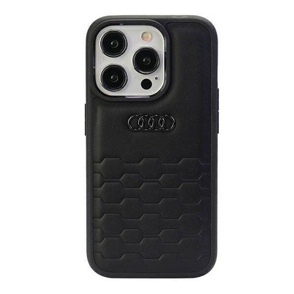 Калъф Audi GT Synthetic Leather За iPhone 15 Pro Max, Black