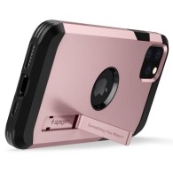 Spigen Tough Armor хибриден кейс с най-висока степен на защита Tech за iPhone 11 Pro Max, Rose Gold