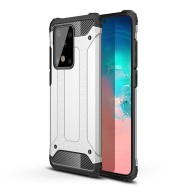 Калъф Hybrid Armor Case за Samsung Galaxy S20 Ultra silver