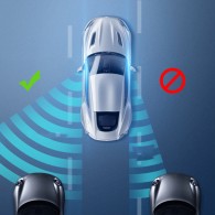 Огледало за мъртва точка Baseus Full-view, Черен