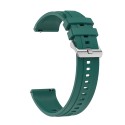 Каишка fixGuard Buckle Silicone Band за Huawei Watch GT4, 41mm, Dark Green