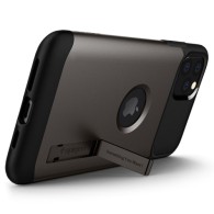 Spigen Slim Armor хибриден кейс с най-висока степен на защита за iPhone 11 Pro, Gunmetal
