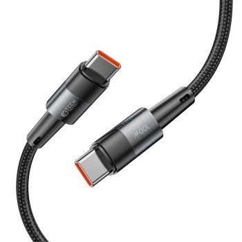 Кабел Tech-Protect UltraBoost, USB-C Към USB-C, PD 100W / 5A, 300CM, Grey