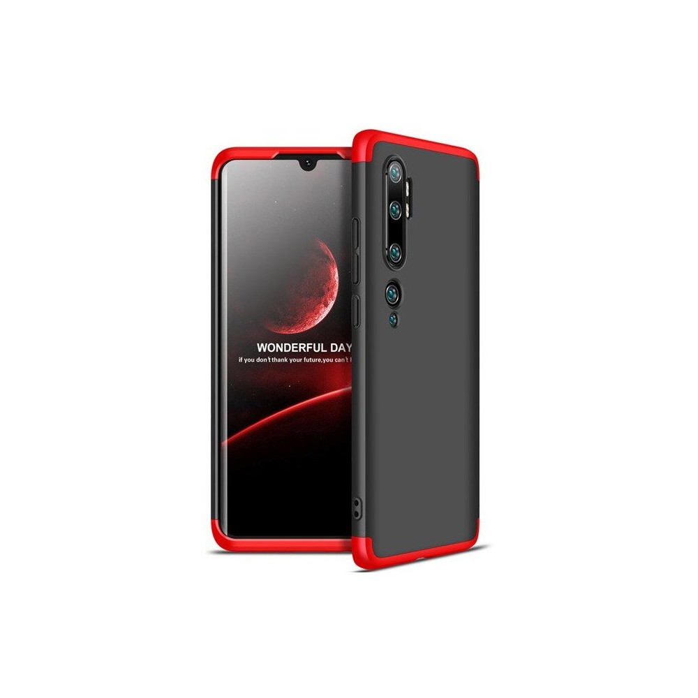 Калъф GKK 360 Protection Case Full Body Cover Xiaomi Mi Note 10 / Mi Note 10 Pro / Mi CC9 Pro black-red