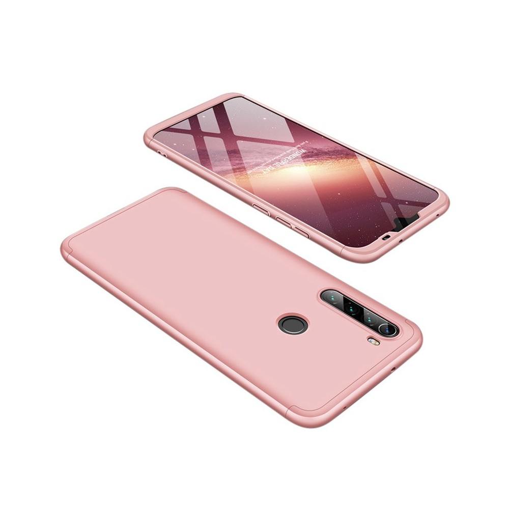 Калъф GKK 360 Protection Case Full Body Cover Xiaomi Redmi Note 8T pink