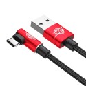 Кабел Baseus MVP Elbow USB/USB Type-C 1.5A 2M, Червен