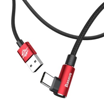 Кабел Baseus MVP Elbow USB/USB Type-C 1.5A 2M, Червен