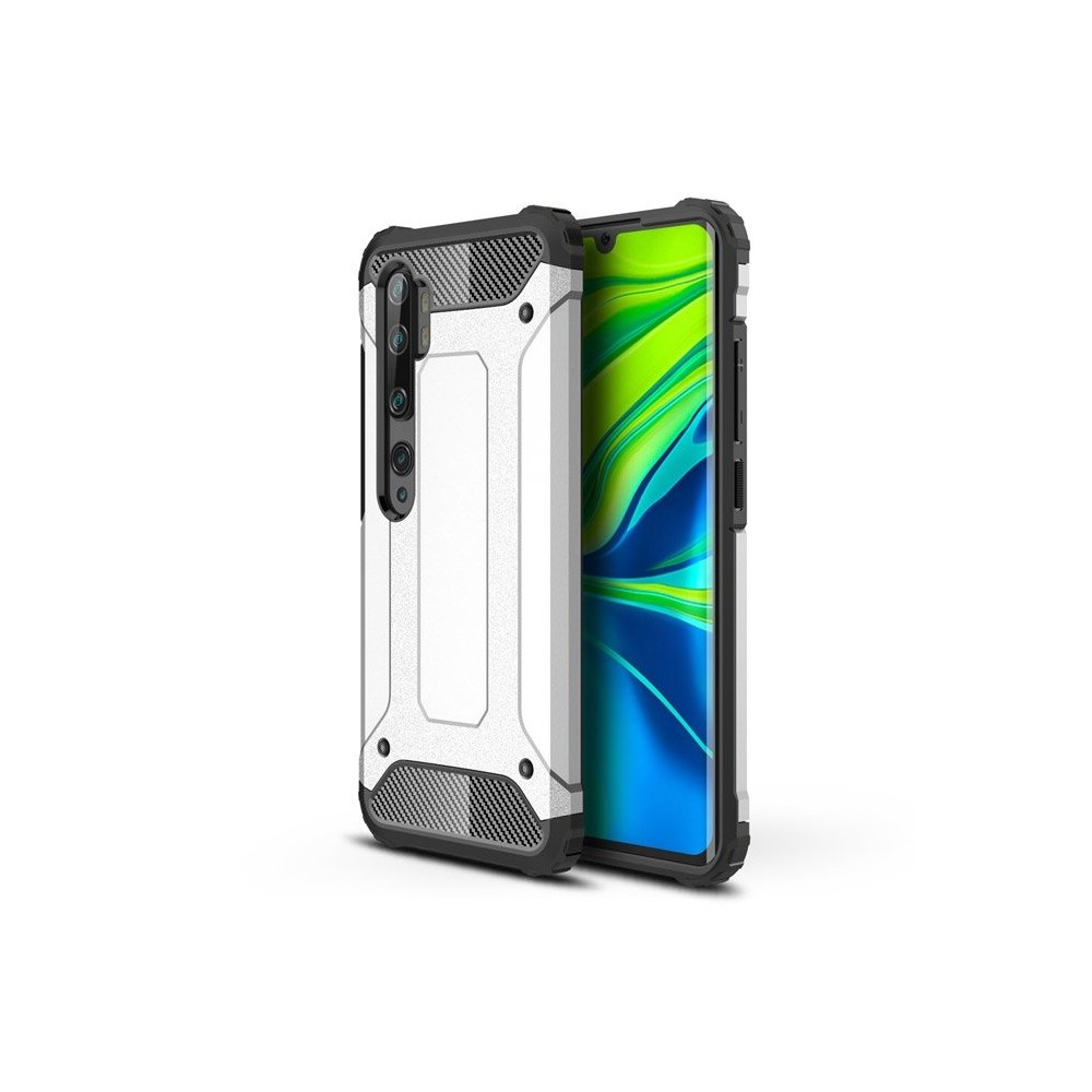 Калъф Hybrid Armor Case за Xiaomi Mi Note 10 / Mi Note 10 Pro / Mi CC9 Pro silver