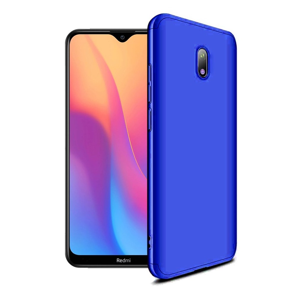 Калъф GKK 360 Protection Case Full Body Cover Xiaomi Redmi 8A blue