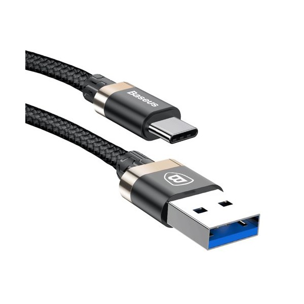 Кабел Baseus Golden  USB/ USB Type-C  1,5M 3A , Златен