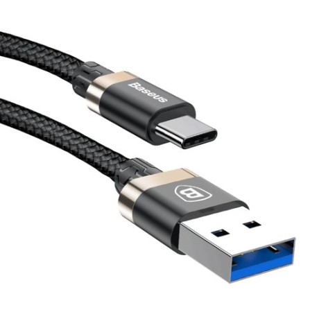 Кабел Baseus Golden  USB/ USB Type-C  1,5M 3A , Златен