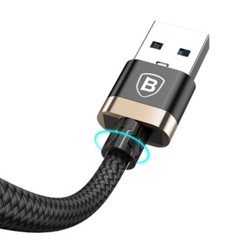 Кабел Baseus Golden  USB/ USB Type-C  1,5M 3A , Златен
