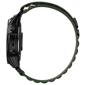 Каишка TECH-PROTECT Naylon Pro за Garmin Fenix 3/5x / 3 HR/5X Plus/6X/6X Pro/7X, Military Green