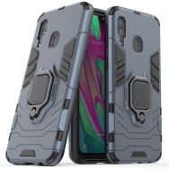 Ring Armor Case Kickstand за Samsung Galaxy A40 blue